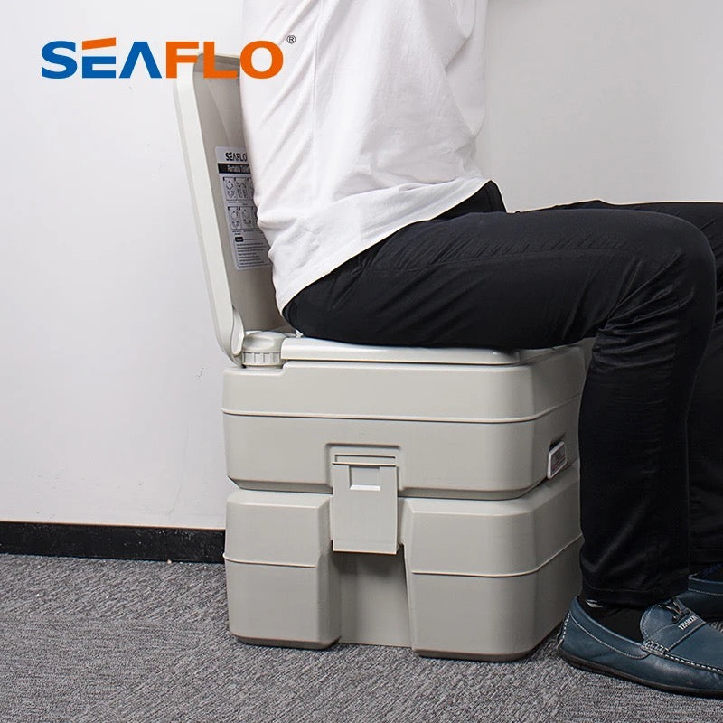 Indoor Outdoor Portable Travel Toilet for Camping Boat Traveling Roadtripping Japanese Style Portable WC