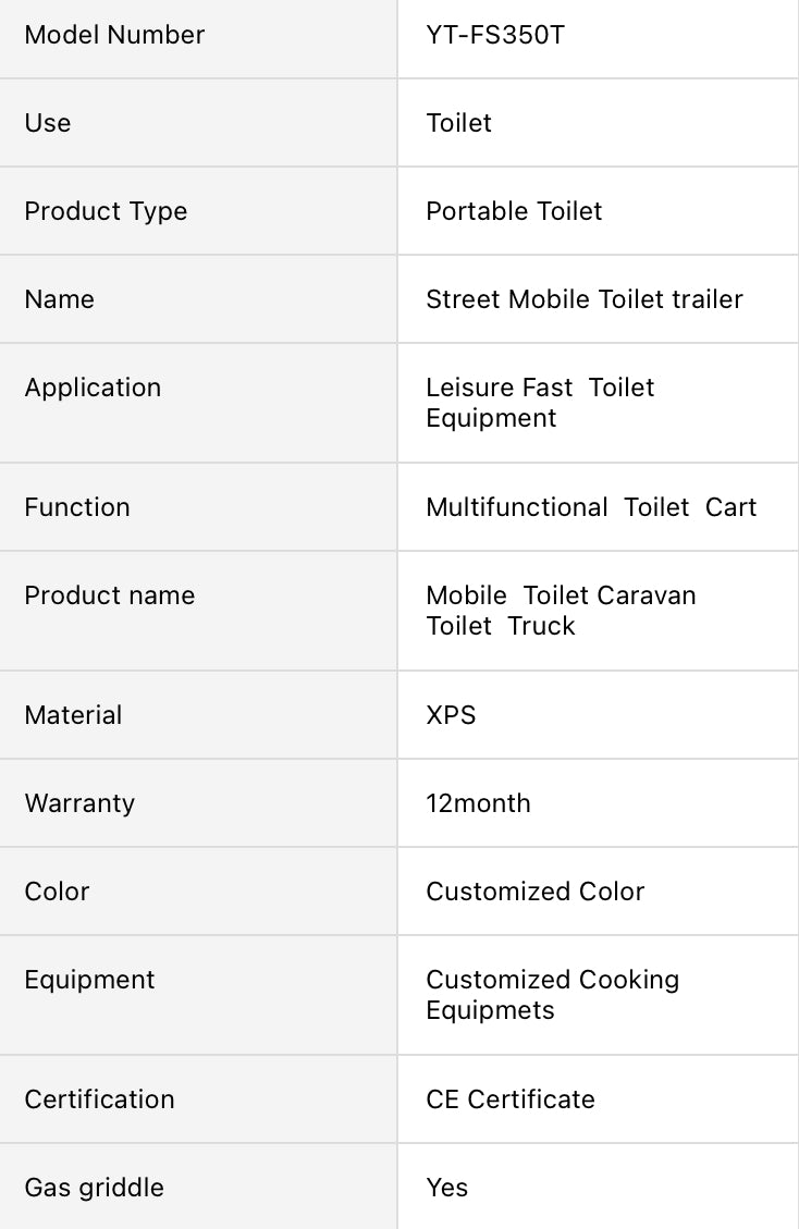 Outdoor Mobile Toilets With Shower Portable Container House Toilet Trailer European American Japanese Style WC