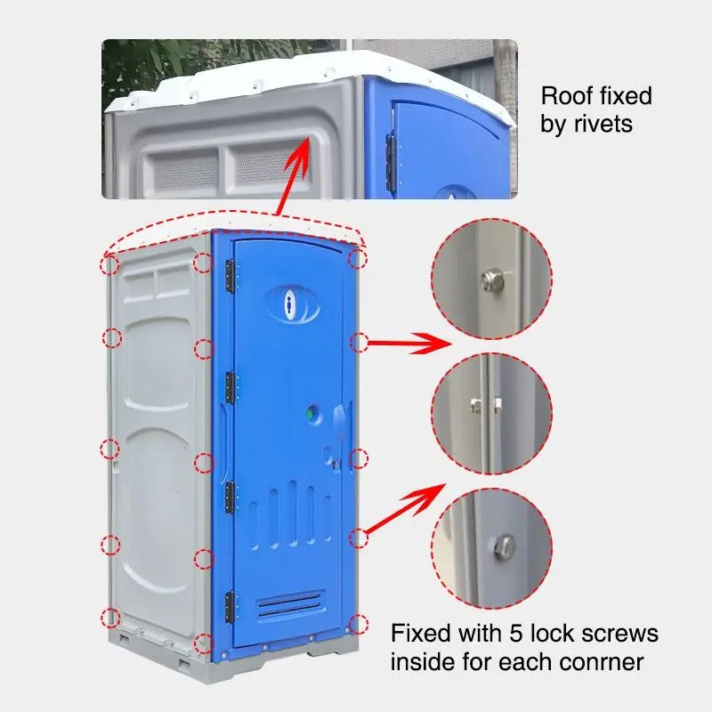 Portable Toilet Japanese Style Outdoor WC Sets