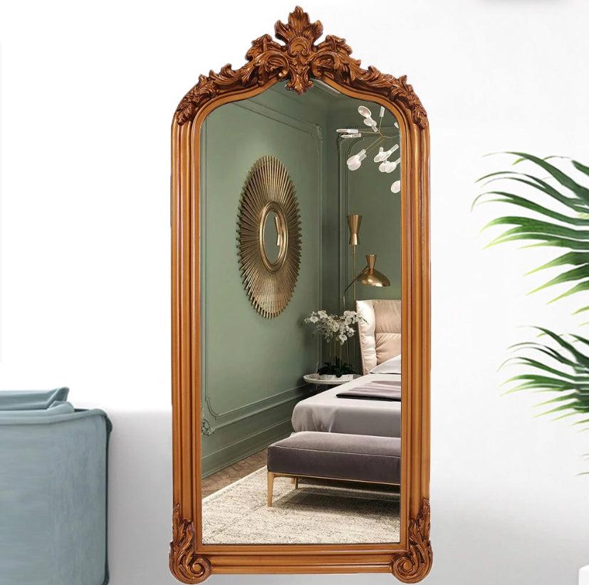 Antique Carved Big Arch Mirror Hallway Home Decor Wall Mirror, Living Room, Bedroom Spiegel