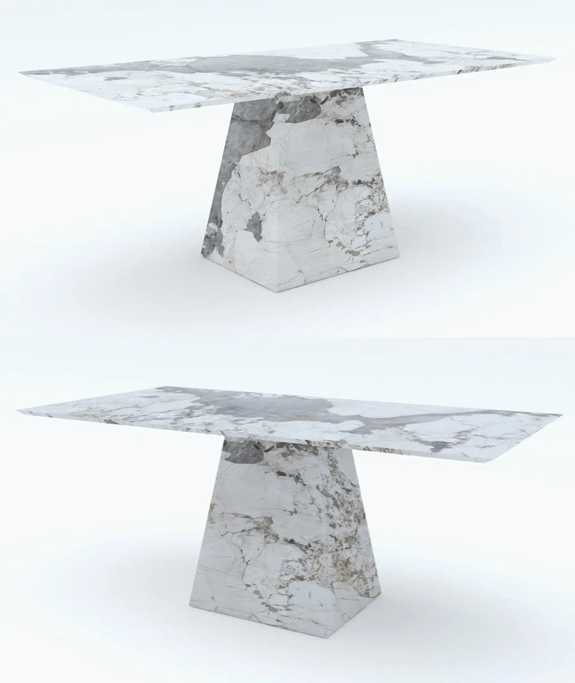 Modern Dinning Room Table Living Room Square Shape Marble Dining Table Home Furniture