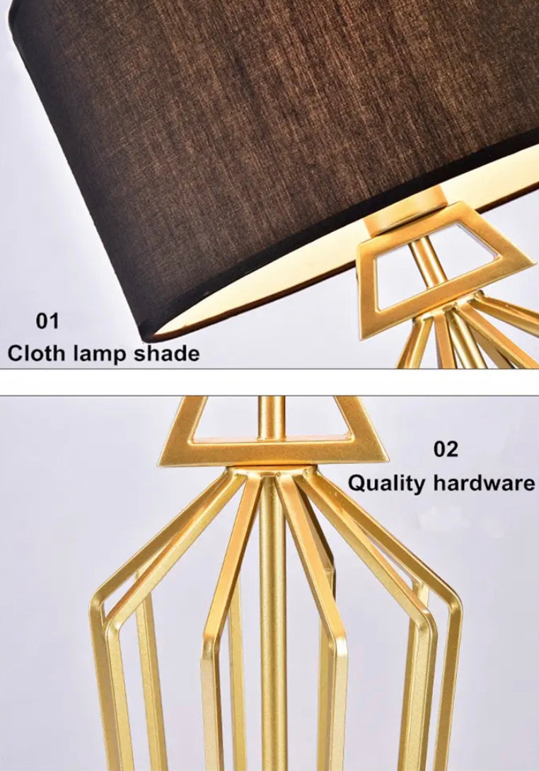 Modern Designed Floor Table Lamps Living Room, Bedroom, Corner Minimalist Industrial Style Lamp Lights