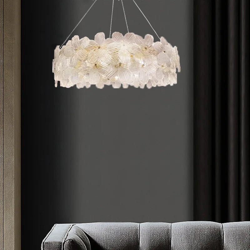 Modern Chandelier Indoor Decorative Lighting Living Room, Dining Table Crystal Pendant Light