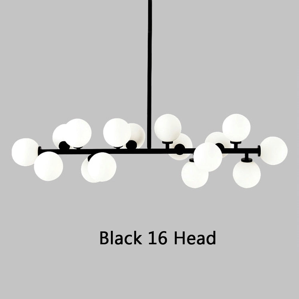 Chandelier Glass Ball Chandeliers Kitchen Living Room Scandinavian Lamps Chandeliers