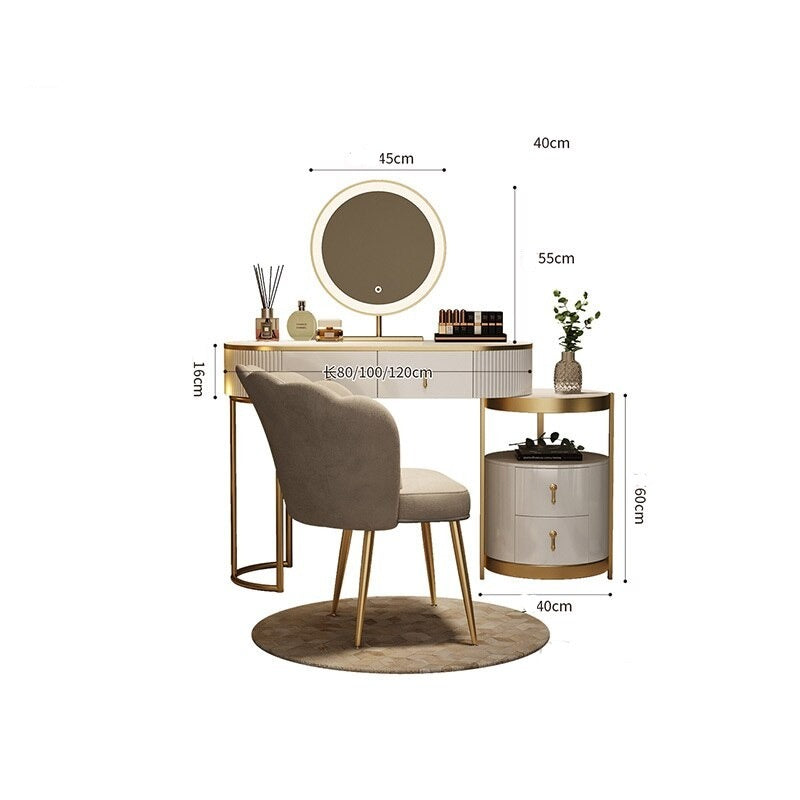 Dressing Table Set Minimalist Dressers Creative Multifunctional Luxury Schminktisch Set