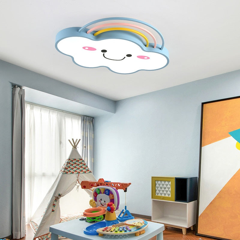 Children's Room Lighting Cartoon Rainbow Cloud Kids Lights