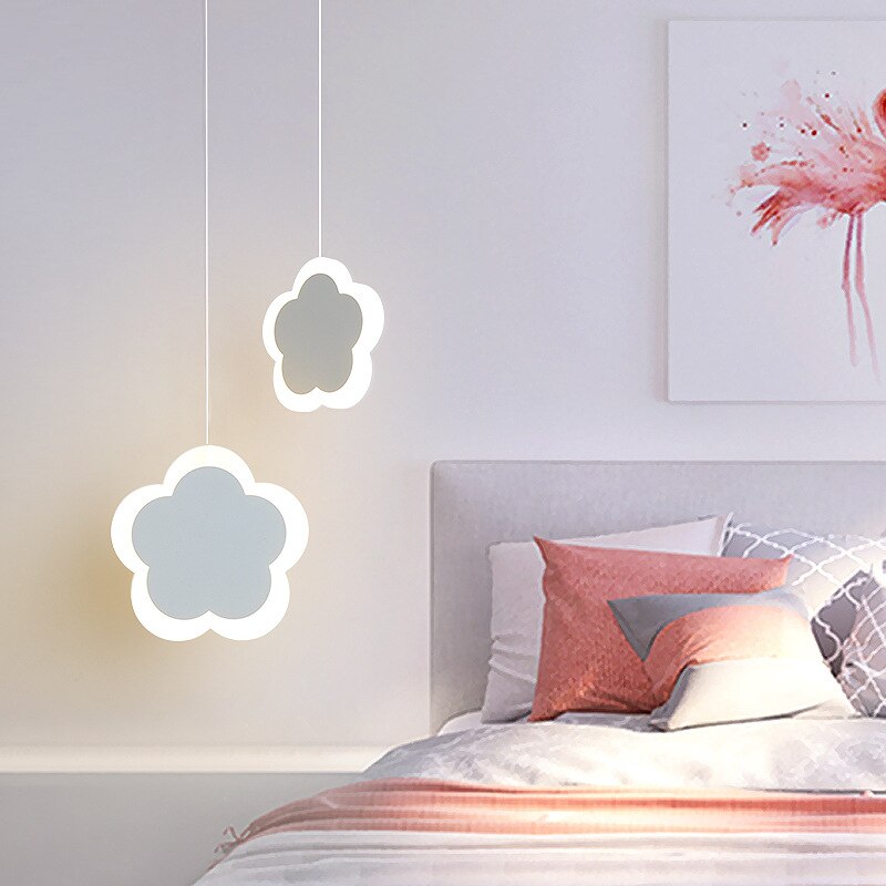  Modern LED Butterfly Flower Shape Room Hanging Pendant Lights