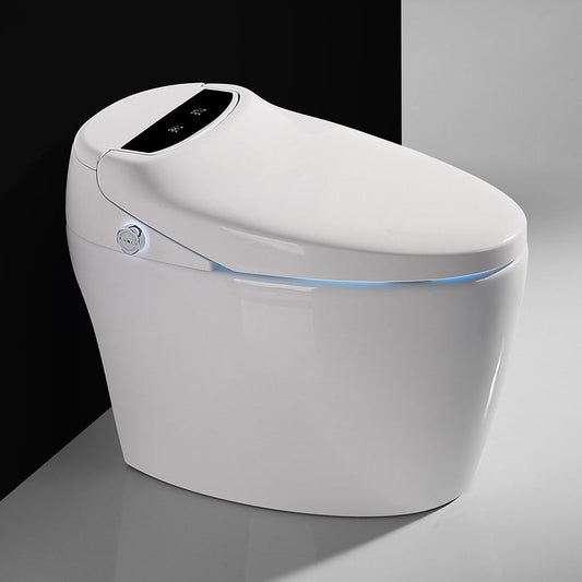 Bathroom Toilet S-trap Intelligent Floor Mounted WC Remote Controlled Smart Bidet Toilette