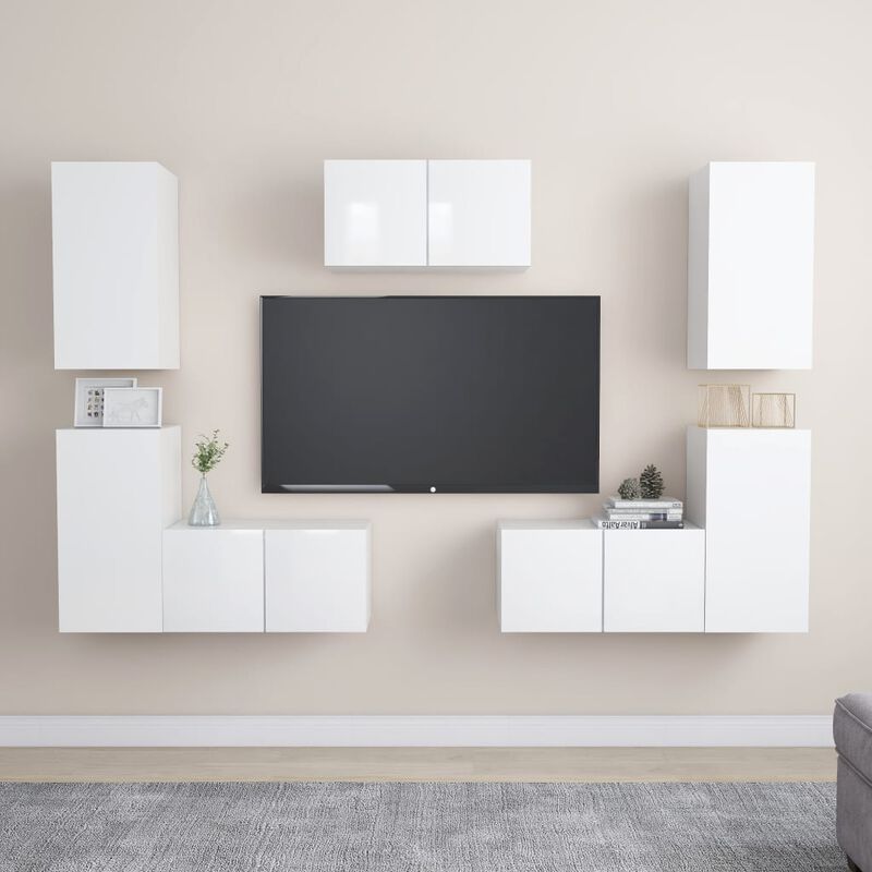 TV Stand Furniture Sets Modern TV Lowboard Combination TV Cabinet Sets
