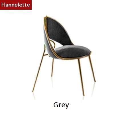 Dining Chairs Sets Modern Style Upholsteried Leather Esszimmerstühle Luxury Petal Chairs