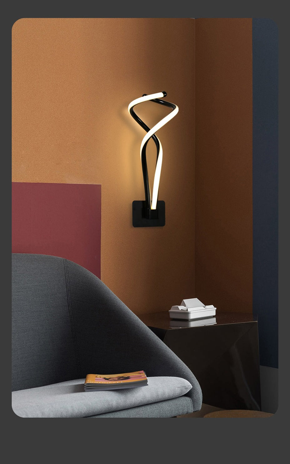 Wall Lamps Modern Led Bedside Indoor Wall Lights