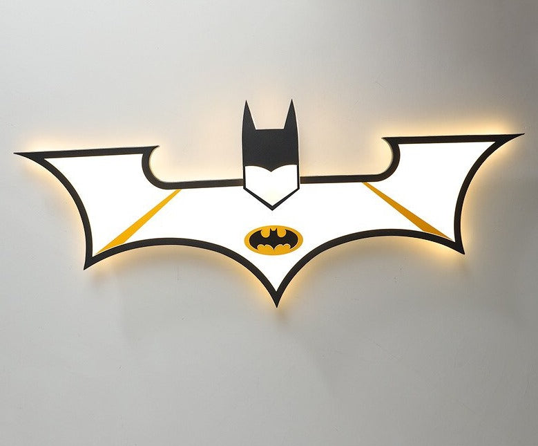 Children's Room Lighting Modern Batman Ultra-Thin Kids Room Lights