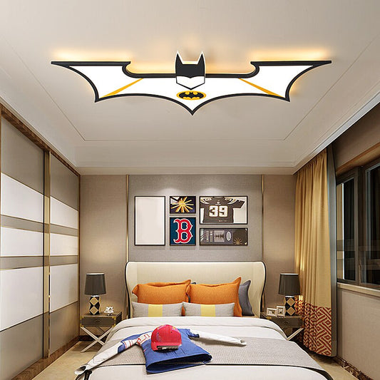 Children's Room Lighting Modern Batman Ultra-Thin Kids Room Lights