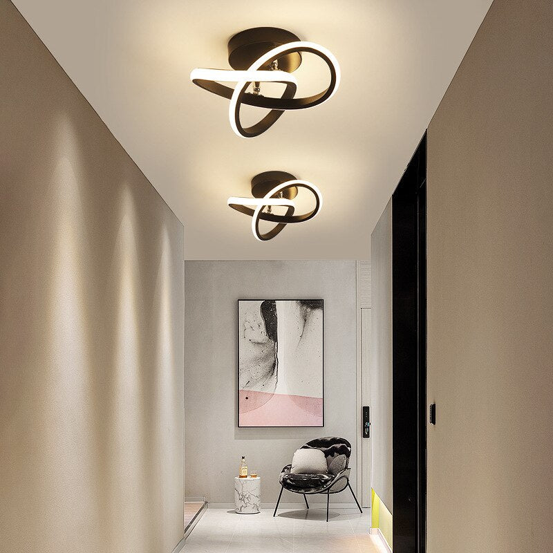 Ceiling Light Nordic Fixture Minimalist Modern Led Ring Indoor Ceiling Lights