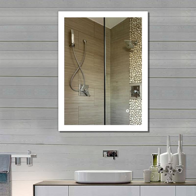 Smart Mirror LED Badezimmerspiegel Bathroom Smart Rectangular High Quality Refection LED Vanity Mirror Anti-Fog