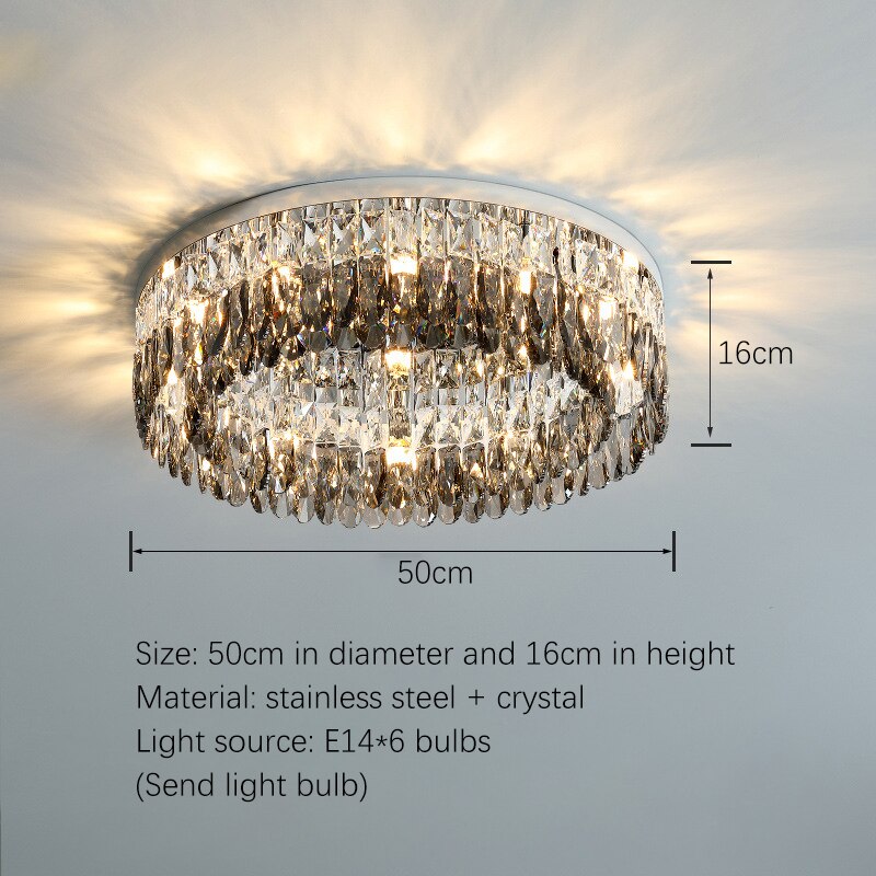 Chandelier Crystal Ceiling Lights Living Room Bedroom Lighting Ceiling Lamp Chandeliers