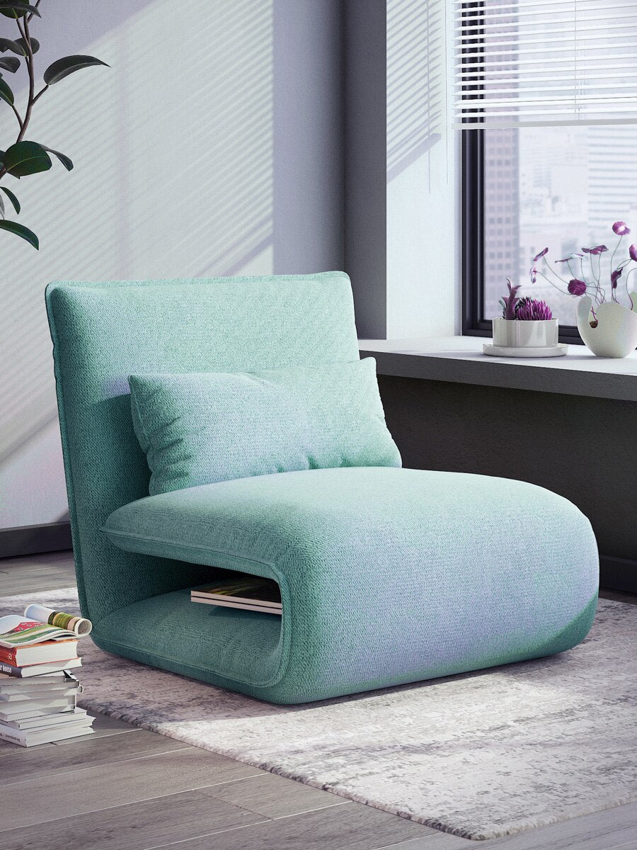 Canapé simple chaise longue multifonctionnelle, chaise pliante et coussins de canapé