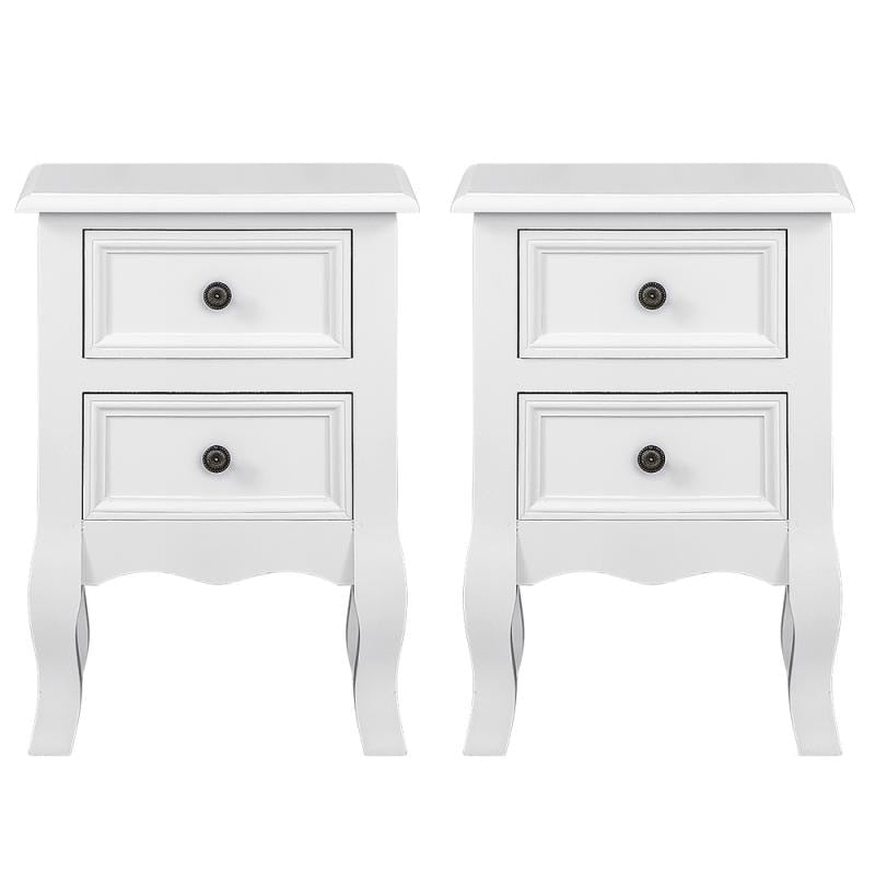 Bedside Cabinet Bedroom Bedside Nachttisch 2Pcs/Set Bedroom Furniture Nightstand