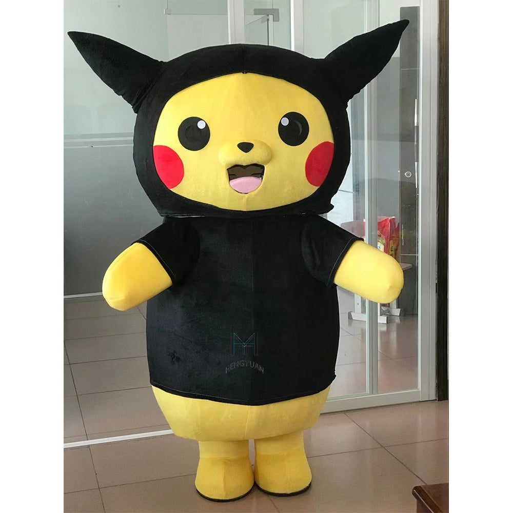 Costumes de mascotte adultes de haute qualité Pikachu Pokemon//Eevee Ibraimi jusqu'à 2.60 M Costumes de mascotte 