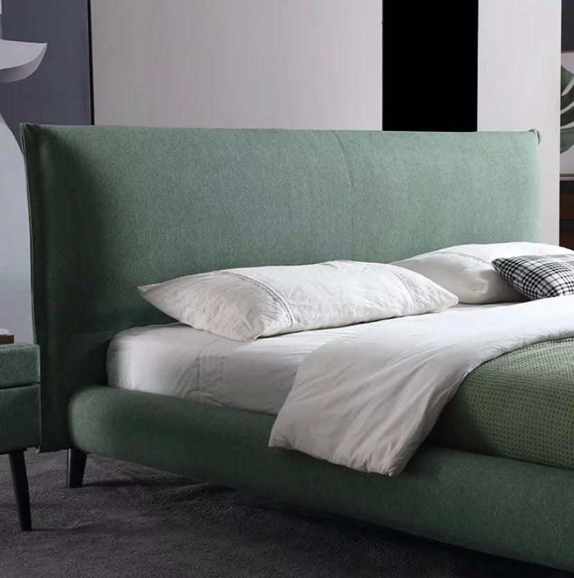 Beston Nordic King Size Bed Bedroom Furniture Leather Soft Light Luxury Bedroom Bett