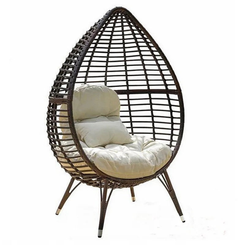 Outdoor Furniture Garden Balcony Chair Wicker Rattan Sofa Chairs Outdoor Furnitures