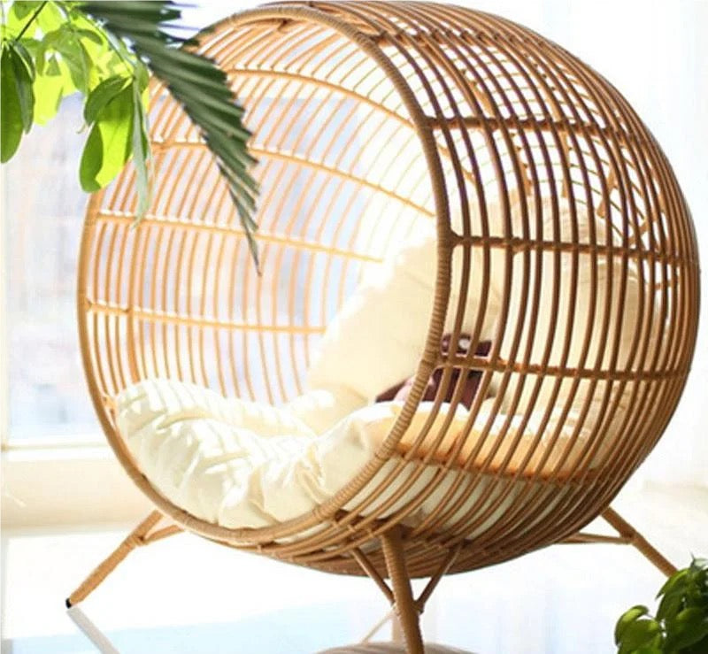 Outdoor Furniture Garden Balcony Chair Wicker Rattan Sofa Chairs Outdoor Furnitures