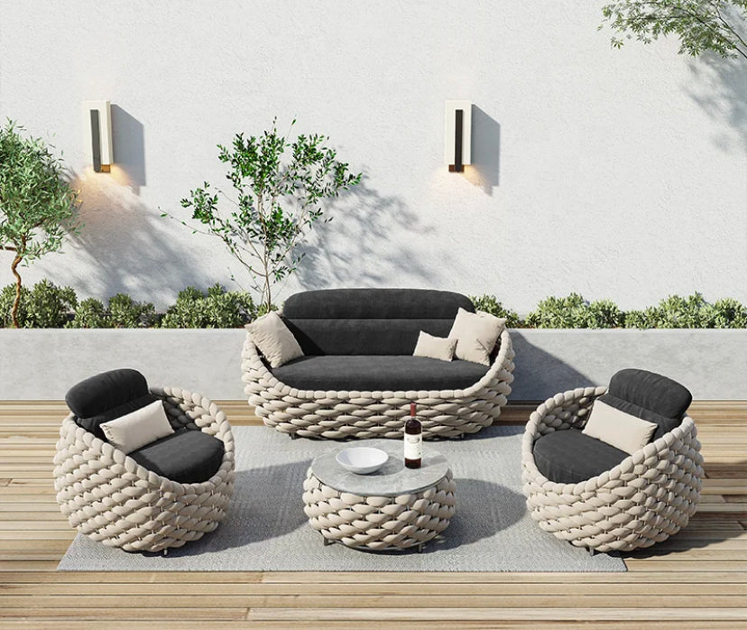 Outdoor Furniture New Fabric Sofa Set Outdoor Garden Furniture Sets