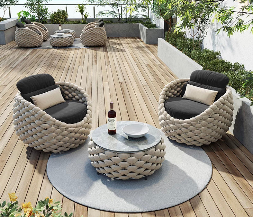 Outdoor Furniture New Fabric Sofa Set Outdoor Garden Furniture Sets