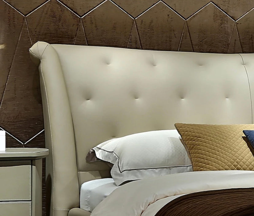 Queen Size Bed Simple Traditional Italian Luxury Wooden Bedroom Furniture Schlafzimmer Bett