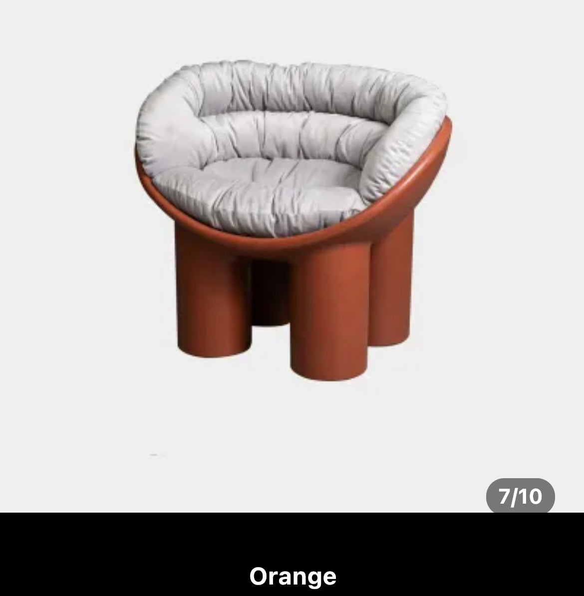 Stool Chair Modern Design PE Plastic Elephant Roly Poly Lounge Chairs