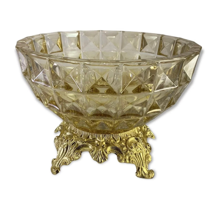 Luxury Decorative Art NS Acrylic Crystal Impero Olympus Flower Vase Ornaments
