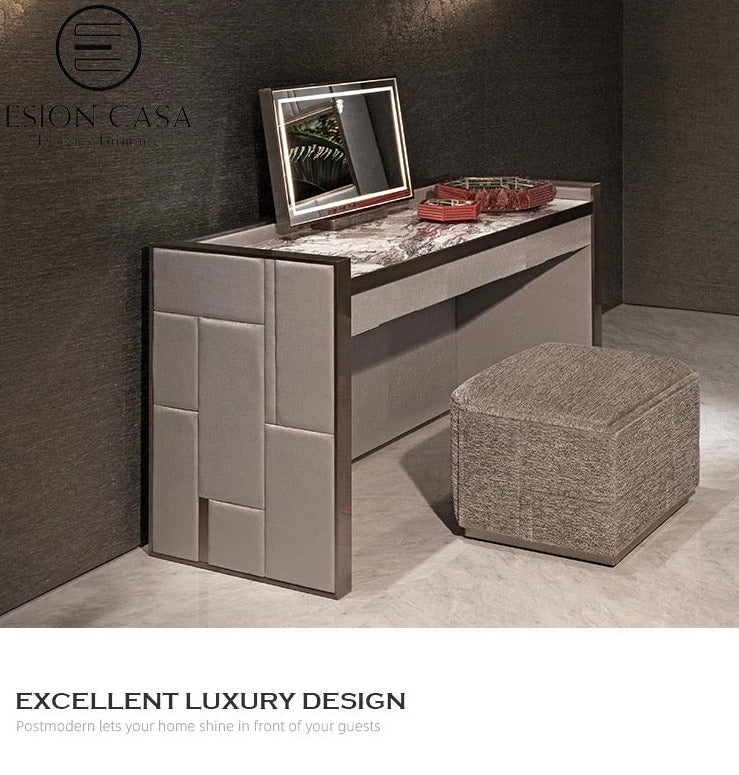 Dressing Table Modern Bedroom Furniture Marble Makeup Table Luxury Drawer Schminktisch