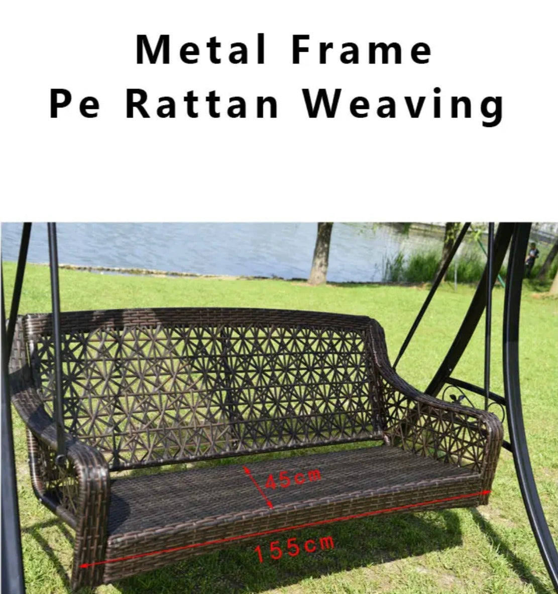 Outdoor Swing Chair Garden Patio Rocking Chair Designer Rattan Outdoor Furniture