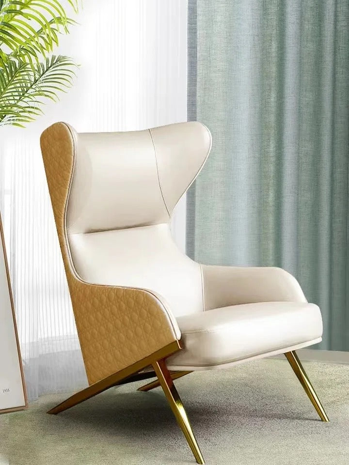 Wing Chair Legant Furniture Living Room Wooden Frame Cleopatra l Corner Armchair
