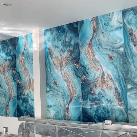 Wall Panel Interior Decoration 3D Printing Wall Uv Marble PVC Wall Panels Sets