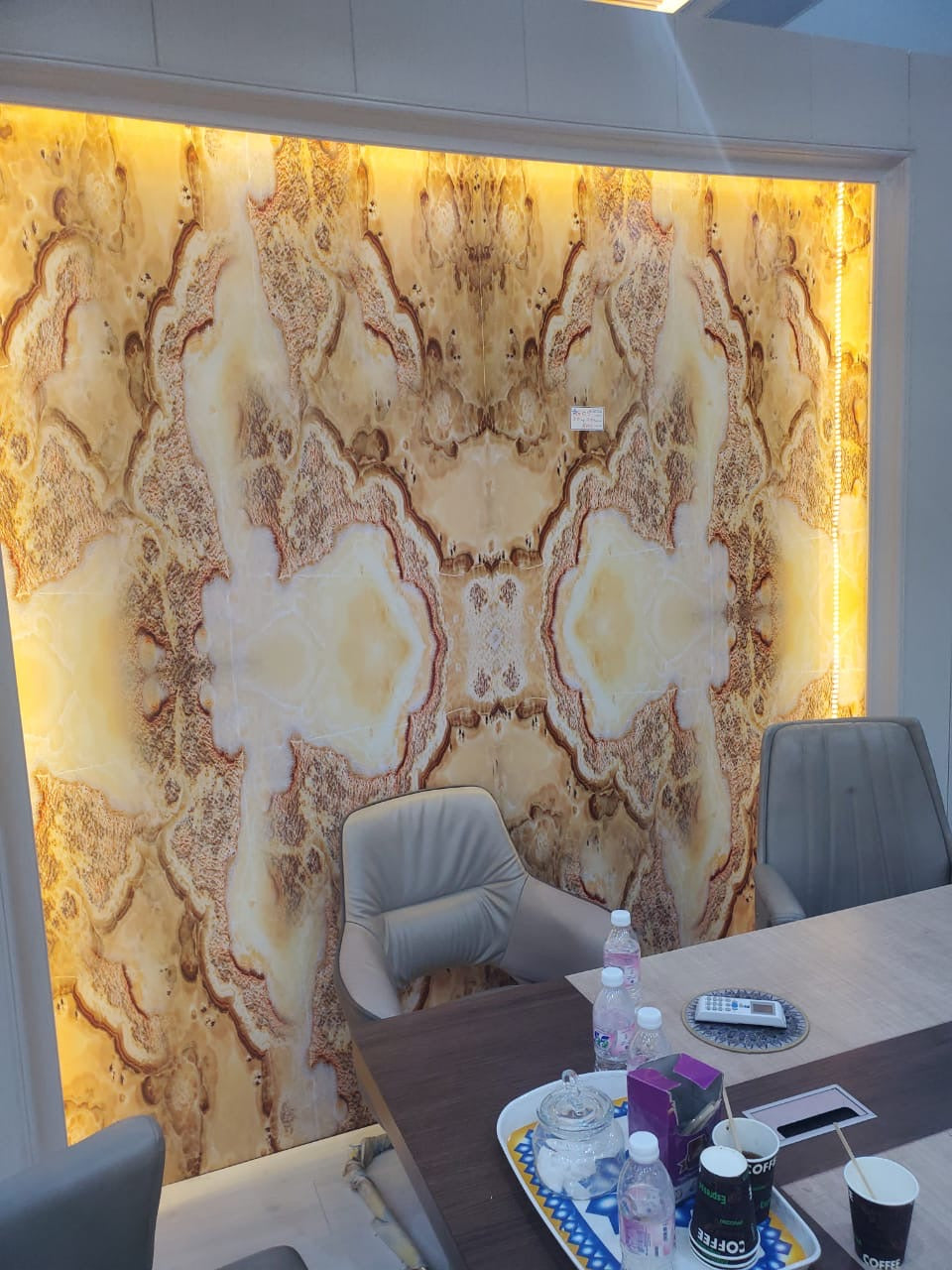 Wall Panel Interior Decoration 3D Printing Wall Uv Marble PVC Wall Panels Sets