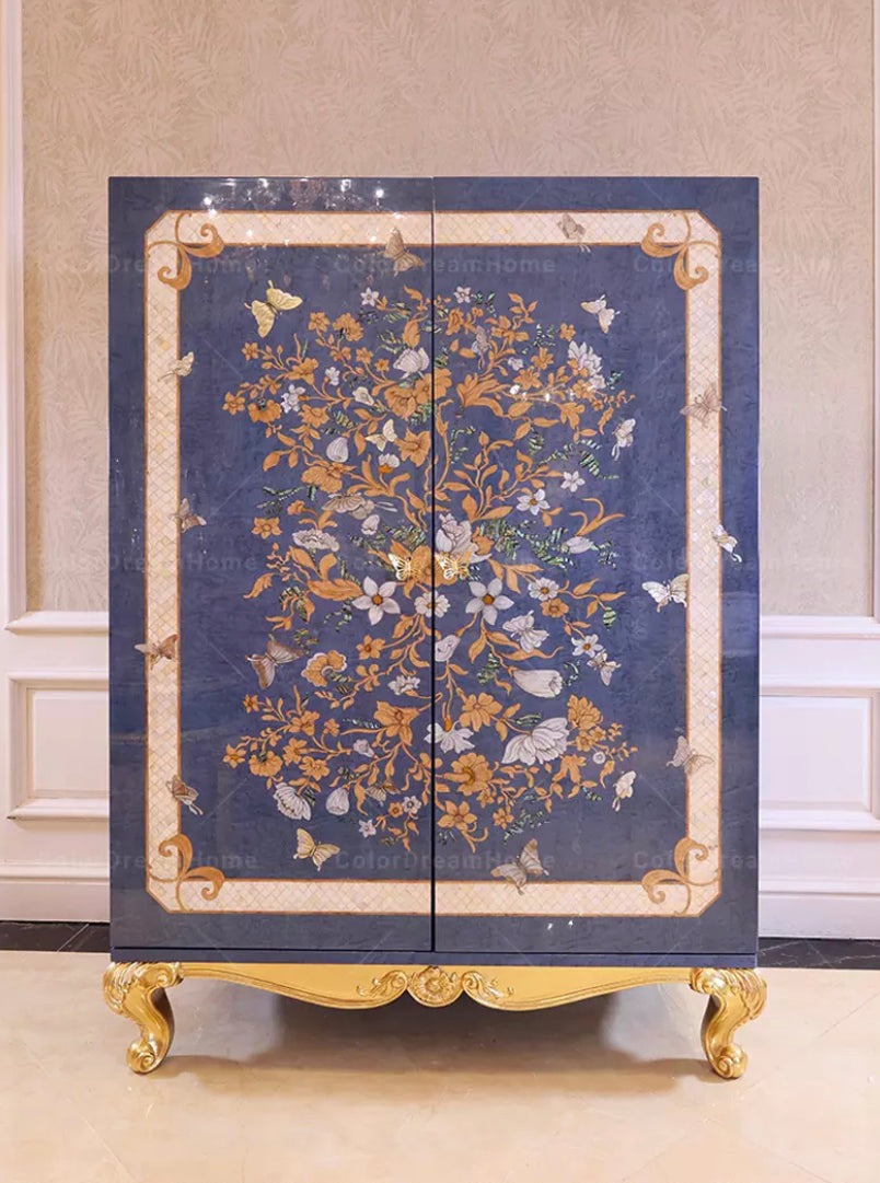 Jewelry Cabinet Luxury Baroque Italian Bedroom Furniture Storage Kabinett