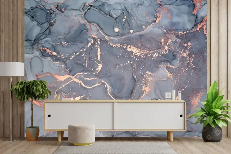 Wall Panel Indoor Artificial Marble Panel PVC Easy To Install Decoration Panel