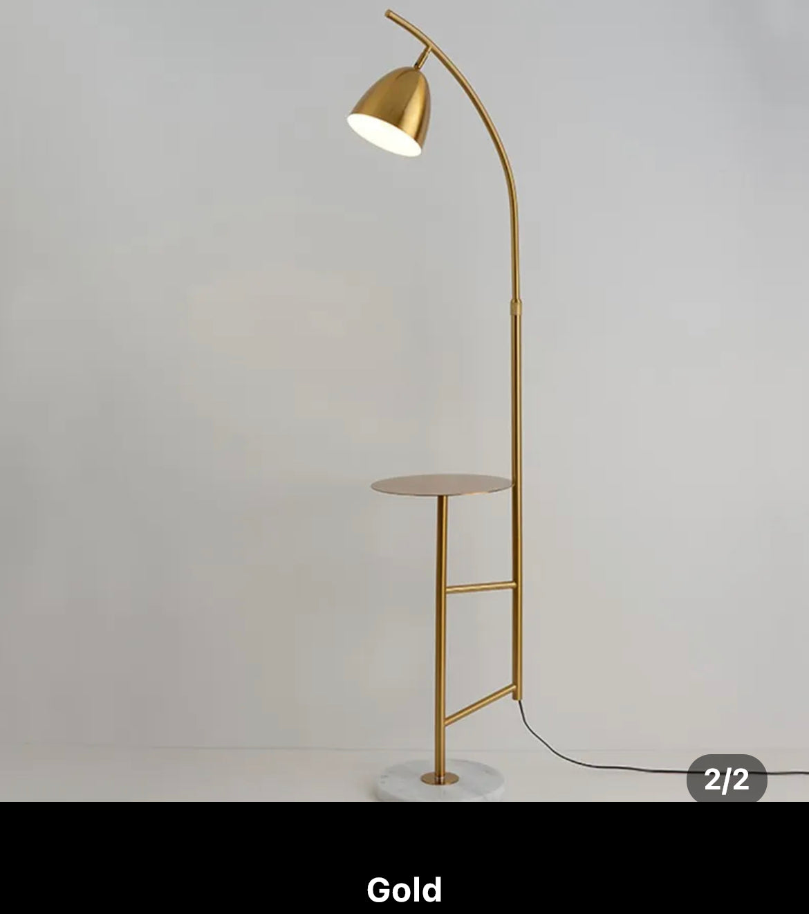 Floor Lamp Modern Design Marble Tabletop Standing Floor Lamps