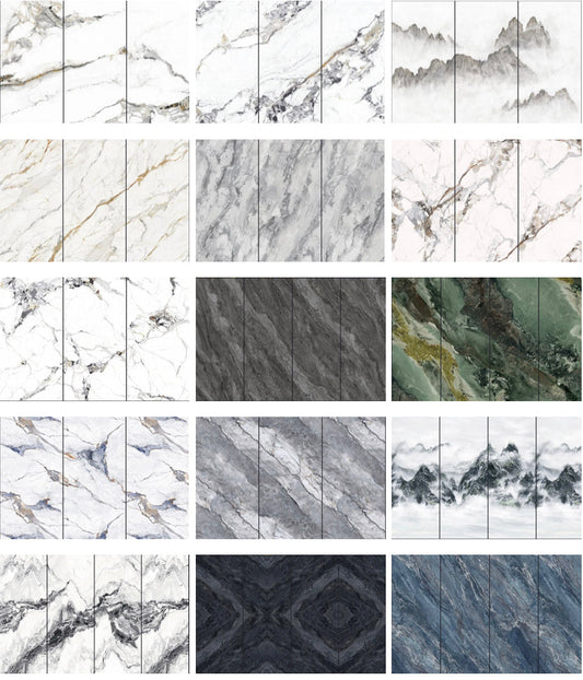 Wall Panel High Glossy 3D Printing Marble Sheet WPC PVC Bendable Bamboo Charcoal Wood Wall Panels 500 SQUARE METERS Sets