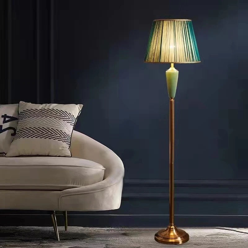 Floor Lamp Hand-Painted Ceramic Lamp Luxury Design Floor Lamps