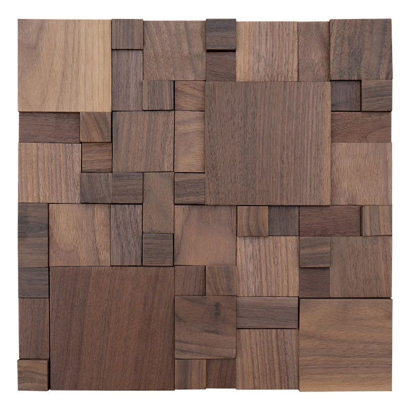 Wall Panel Luxury Home Decoration Solid Timber 3D Interior Room Wall Panels