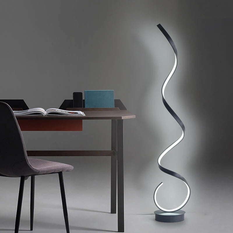 Floor Lamp Adjustable Color Glass And Metal Floor Lamps 