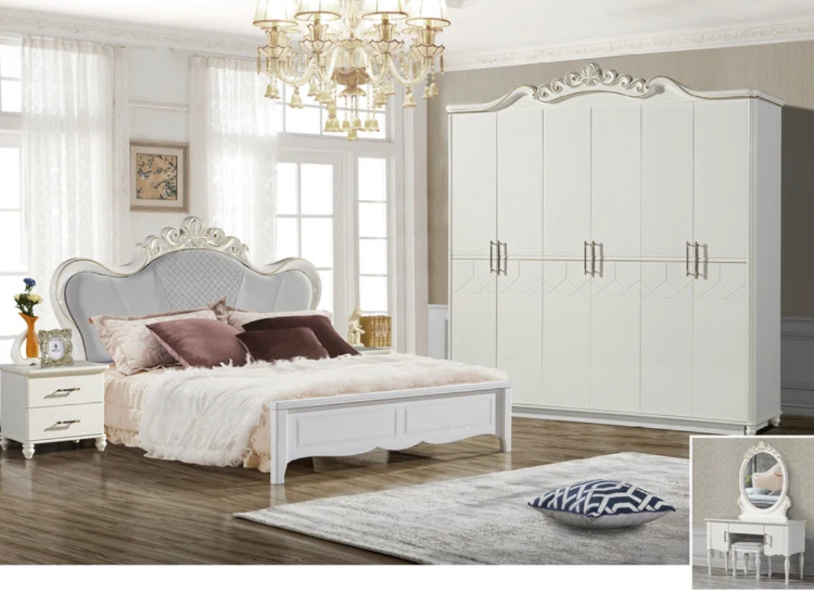 Bedroom Furniture Set Luxury French Baroque Design Bedroom Bed Set 