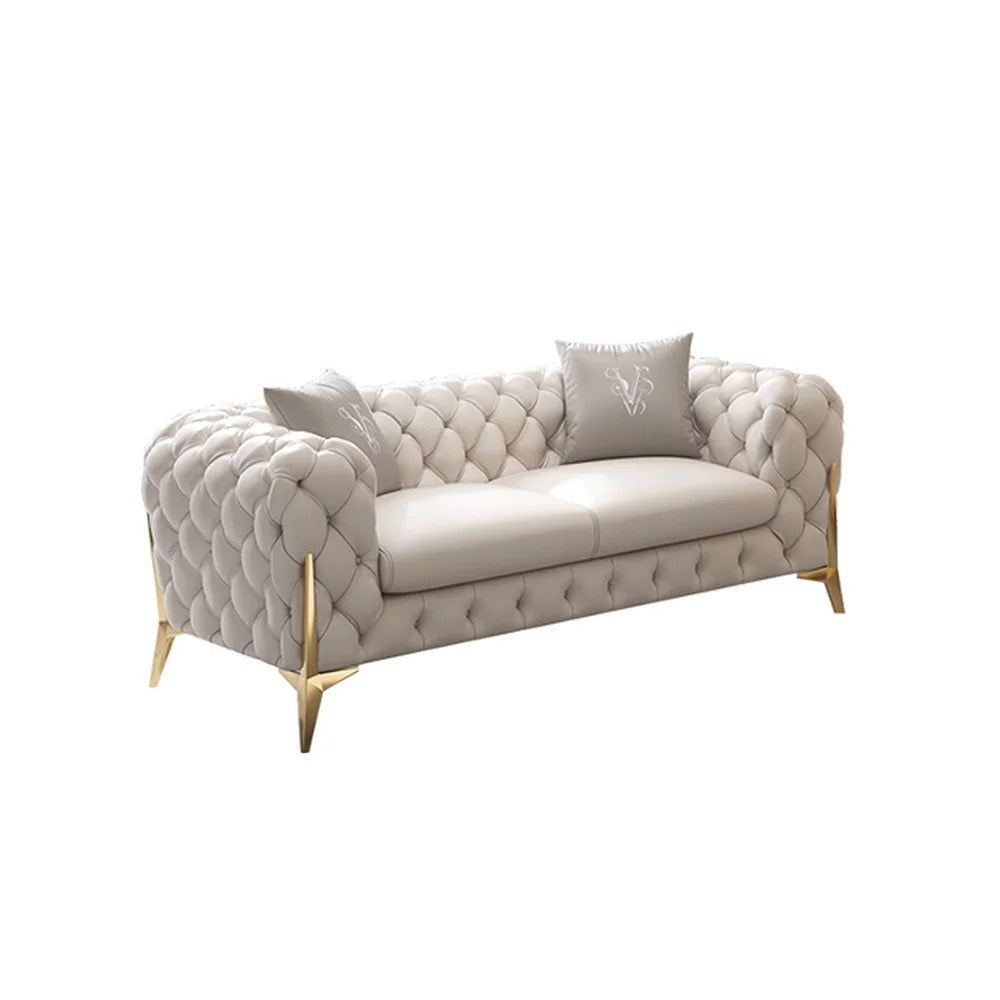 Sofa New Arrive Modern Italian Design Luxury Style Home Furniture U Shape Leather Sofa Set