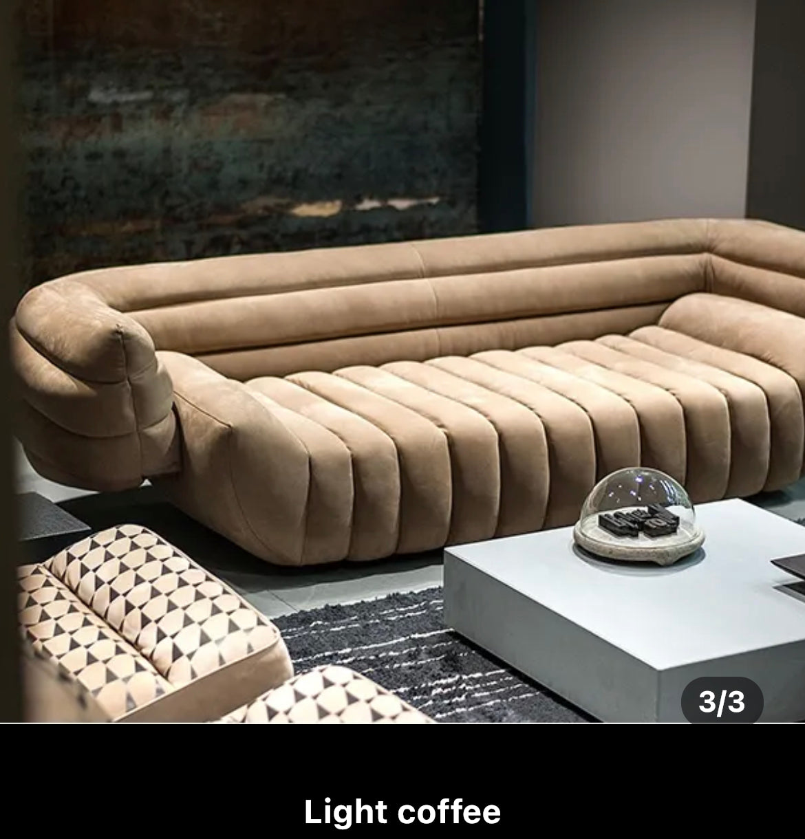 Living Room Sofas New Nordic Latest Italian Design Banana Leisure Sofa