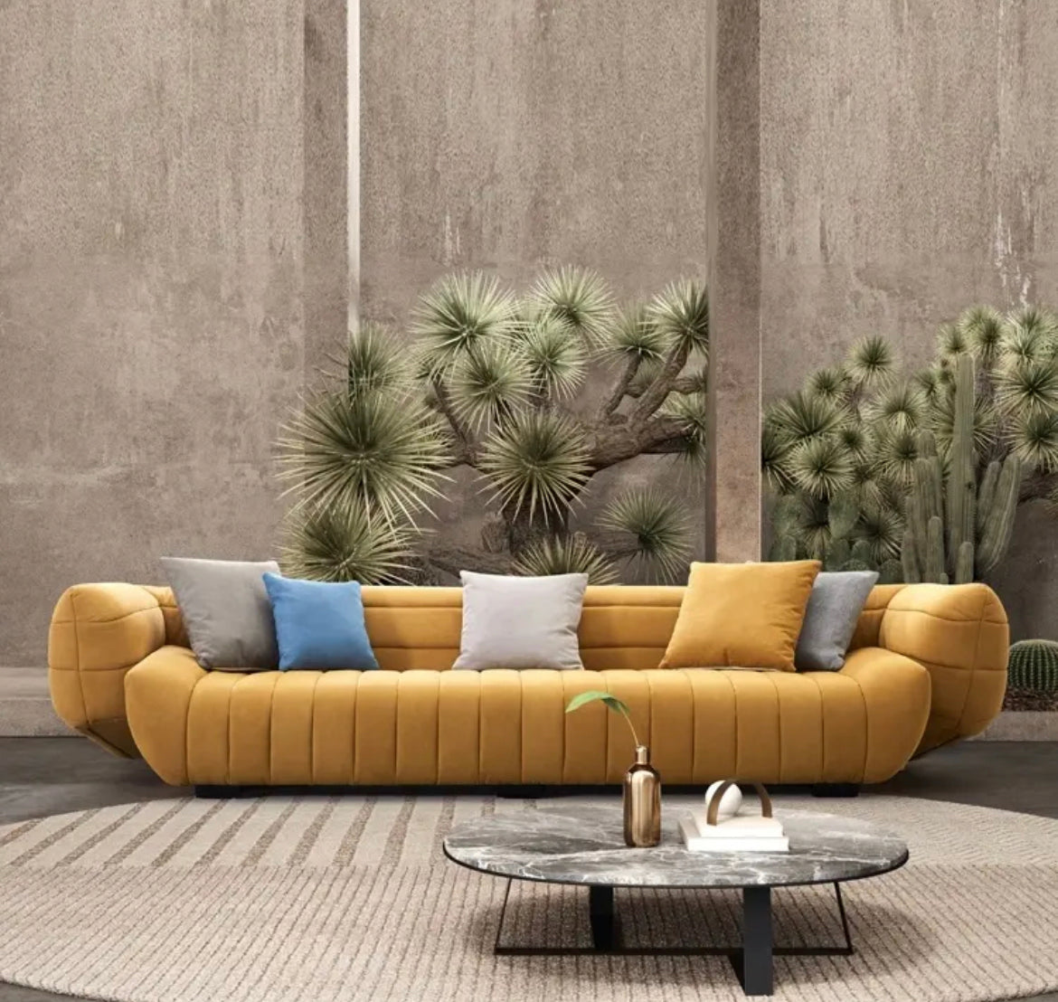 Living Room Sofas New Nordic Latest Italian Design Banana Leisure Sofa