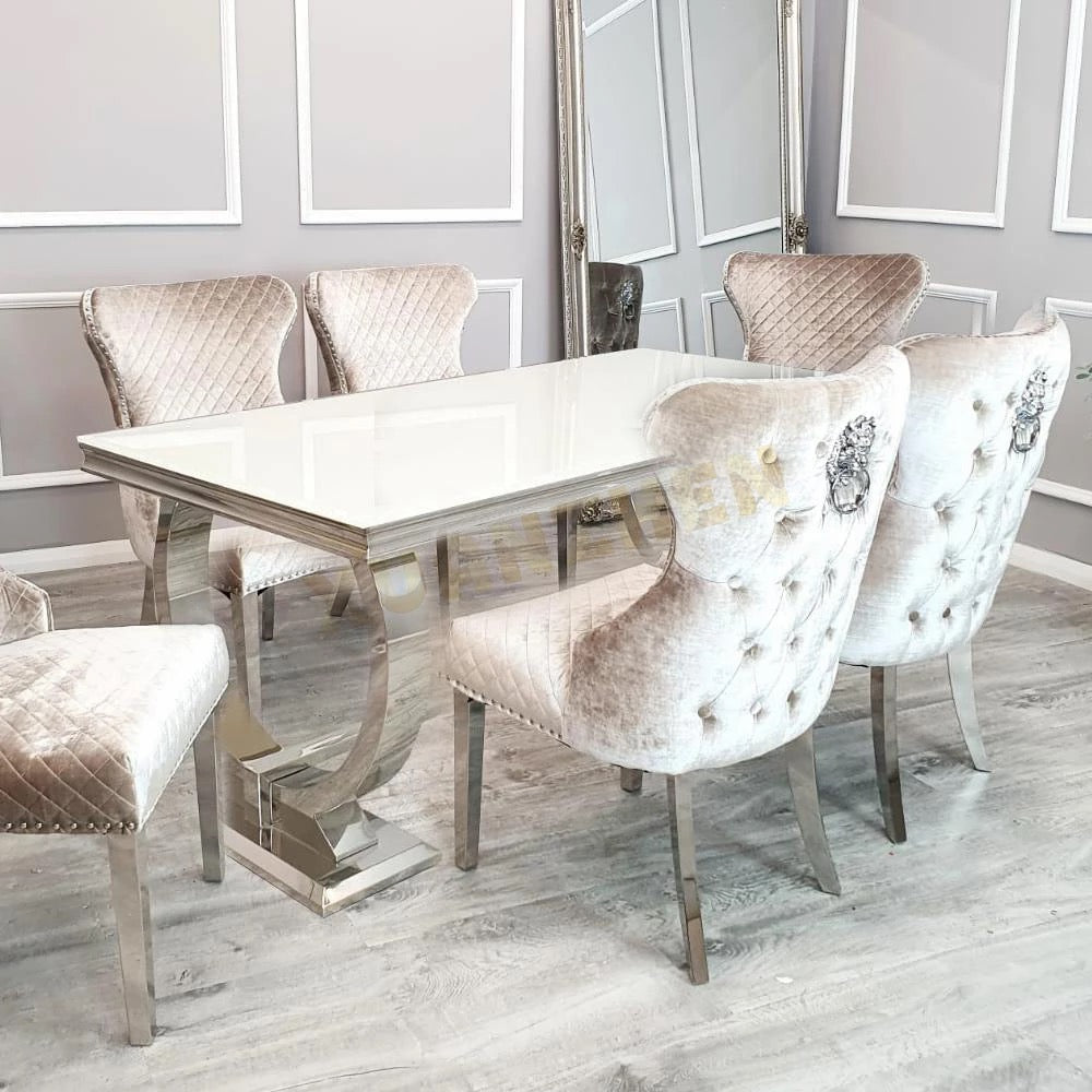 Dining Table Luxury Royal Dining Table Modern Marble Esszimmertisch