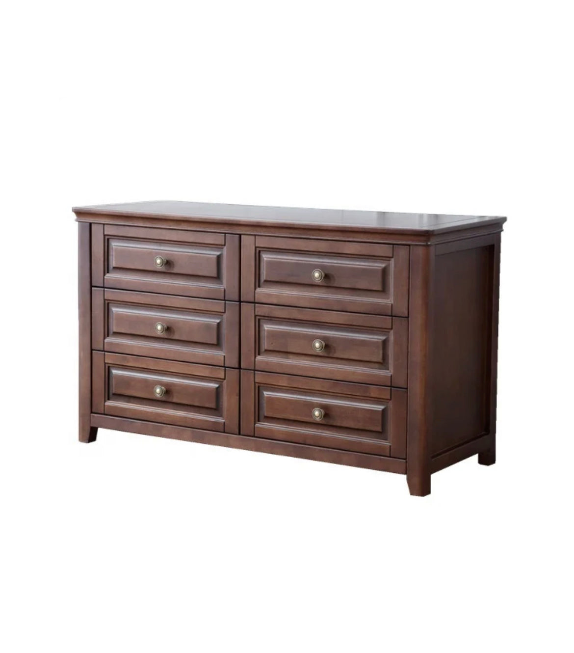 Cabinets America Rural Style Storable Walnut Color Living Room Furniture Solid Wood Cabinet