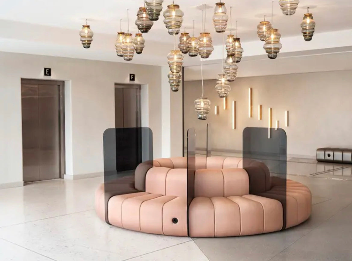 Commercial Furniture Modern Hotel Mall Lobby Furniture Luxury Office Hotel Waiting Room Sofa Set